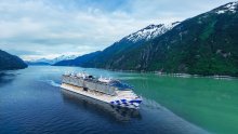 cruise ship through Alaska