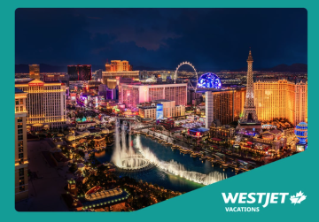 Las Vegas Flash Sale With WestJet Vacations  2026